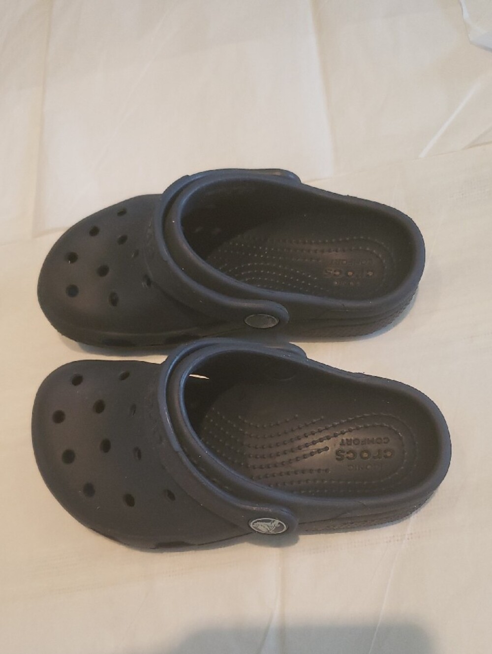 CROCS Kids Classic Clogs NAVY Size C11 Toddler Boy Unisex - Picture 2 of 10